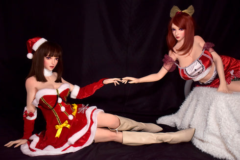 150cm/4ft11in D-Cup Christmas Sisters Special Edition Sex Dolls