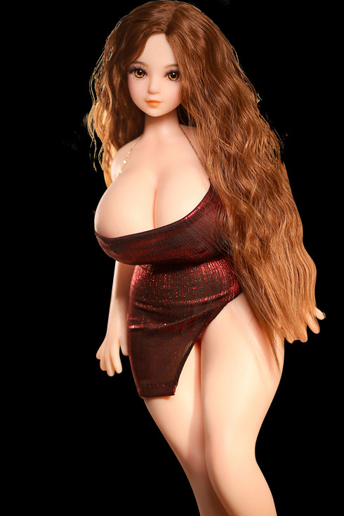 60cm/23.6in Fat Mini Big Boobs Sex Doll [USA Stock] - RealDolls4U