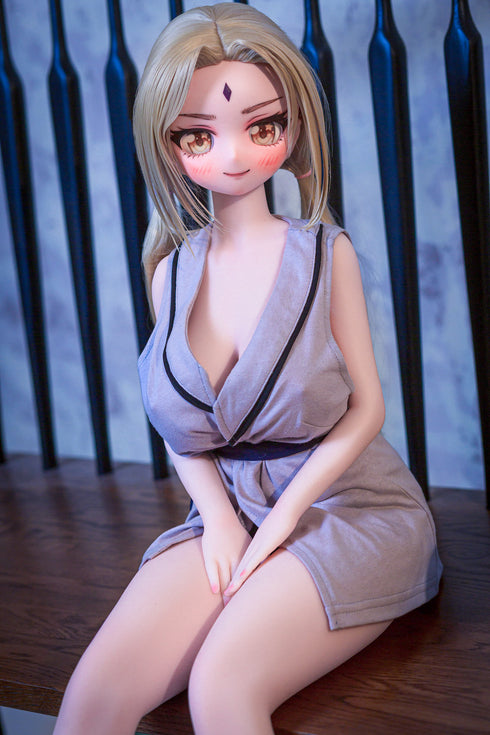 85cm/33.4in Reyna Anime Mini Doll (Cinnamon) - RealDolls4U