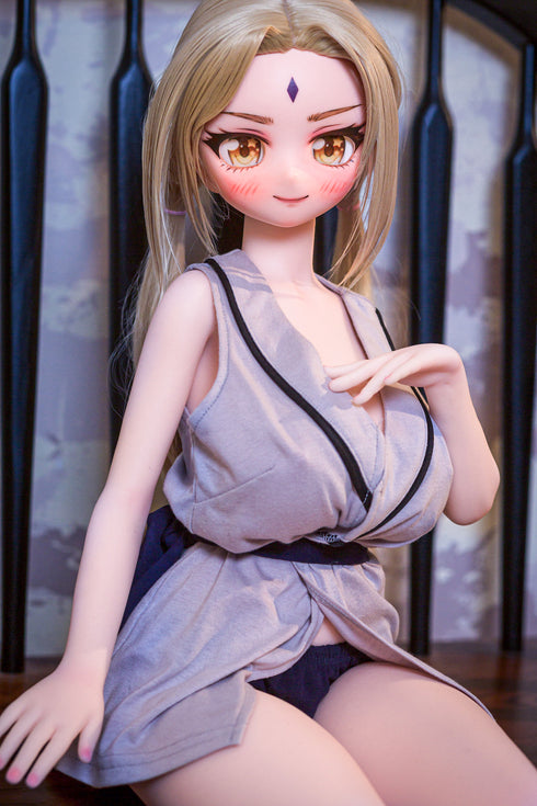 85cm/33.4in Reyna Anime Mini Doll (Cinnamon) - RealDolls4U