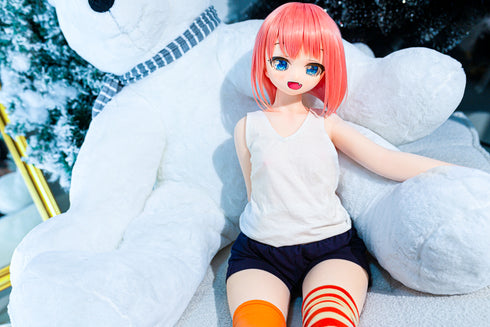 85cm/33.4in Yui Anime Mini Doll (Cinnamon) - RealDolls4U