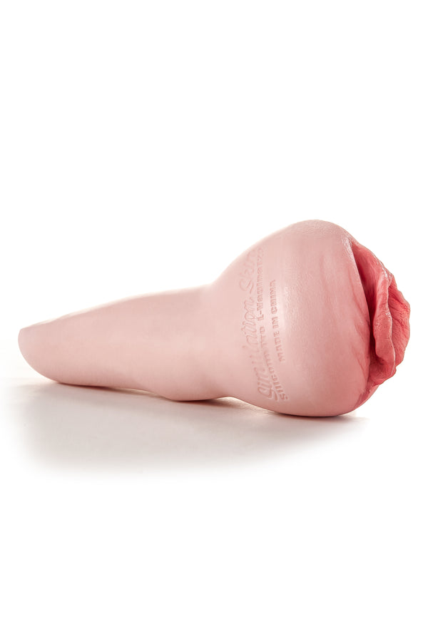 Silicone Masturbation Cup Sex Toy L-Vagina122(Cinnamon) - RealDolls4U