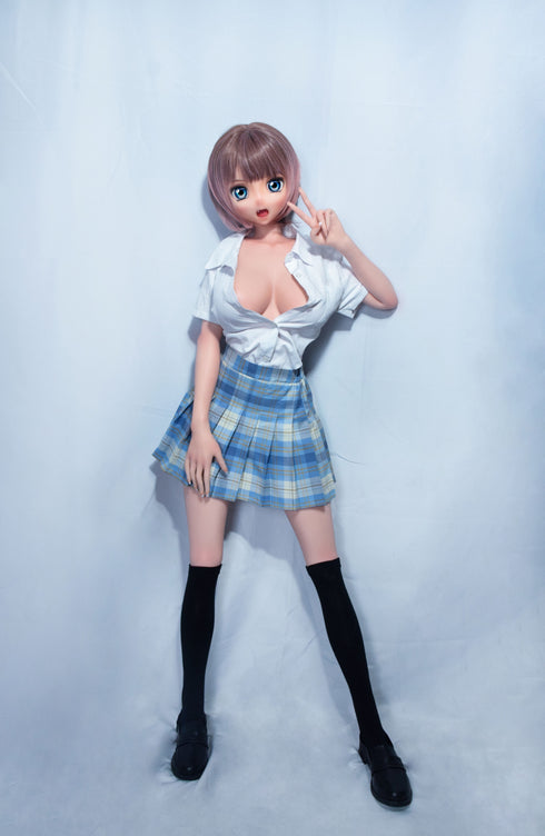 148cm/4 ft10in D-Cup Koizumi Nana jugendliches Gesicht Cosplay Sex Puppen