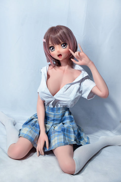 148cm/4 ft10in D-Cup Koizumi Nana jugendliches Gesicht Cosplay Sex Puppen