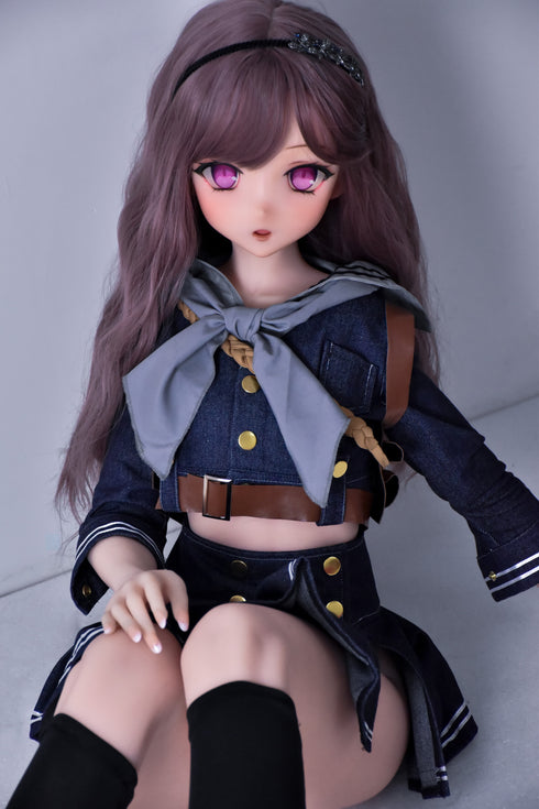 148cm/4ft10in A-Cup Mogami Nozomi Flat Chest Wavy Curl (Hair) Sex Dolls
