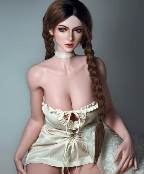 160cm/5ft3in D-Cup Braided Bun Kat Baccarin Sex Dolls