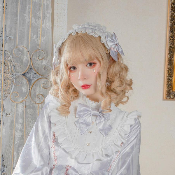 Silver Gray Lolita Cosplay Lace From Victoria - Sex Doll - RealDolls4U